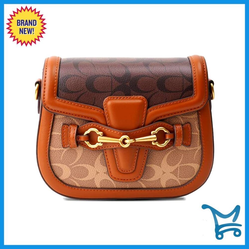 Small Crossbody Bag PU Leather Adjustable Strap Lightweight Purse